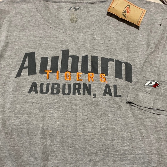 P2 by Pro Player Gray Auburn Tigers Embroidered T-Shirt - Picture 5 of 8